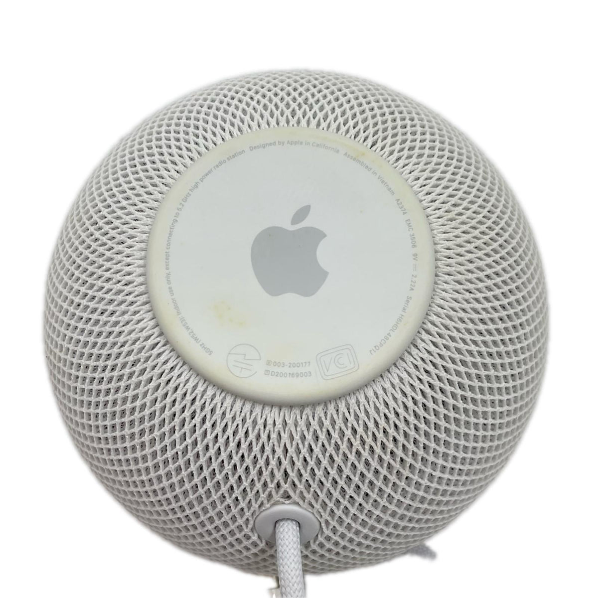 【全額返金保証】【最速発送】Apple Apple HomePod mini A2374 EMC:3506 美品 動作確認済