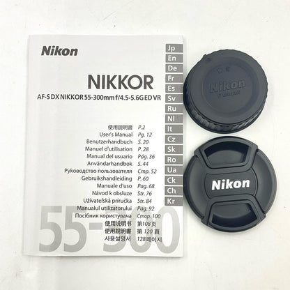 【全額返金保証】【最速発送】Nikon AF-S DX NIKKOR 55-300mm f/4.5-5.6G ED VR 美品 動作確認済