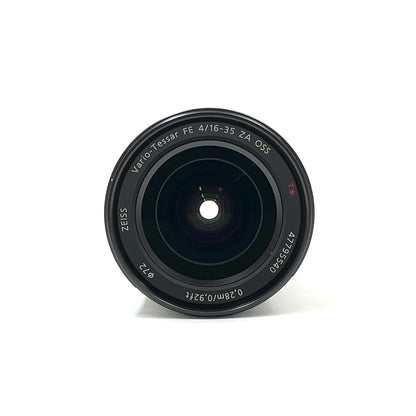 【全額返金保証】【最速発送】Sony Vario-Tessar T* FE 16-35mm F4 ZA OSS SEL1635Z 美品 動作確認済