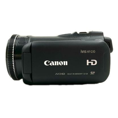 【全額返金保証】【最速発送】Canon iVIS HF G10 ブラック 美品 動作確認済