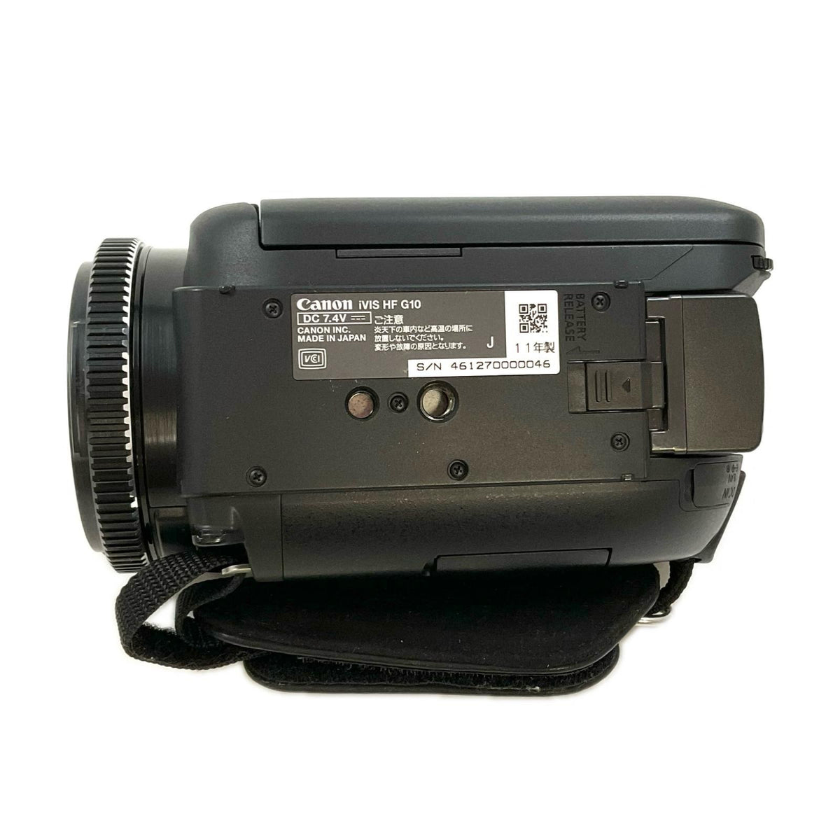 【全額返金保証】【最速発送】Canon iVIS HF G10 ブラック 美品 動作確認済