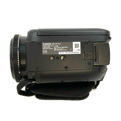 【全額返金保証】【最速発送】Canon iVIS HF G10 ブラック 美品 動作確認済