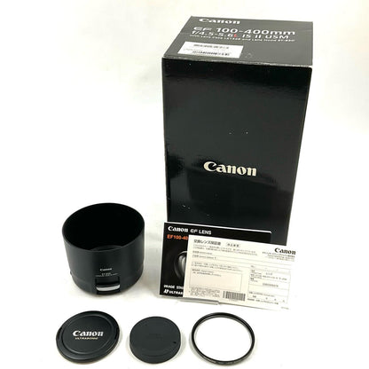 【全額返金保証】【最速発送】Canon EF100-400mm F4.5-5.6L IS II USM 美品 動作確認済