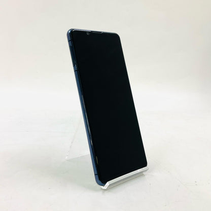 【全額返金保証】【最速発送】Sony Xperia 5 II 128GB ブルー au SOG02 白ロム 動作確認済