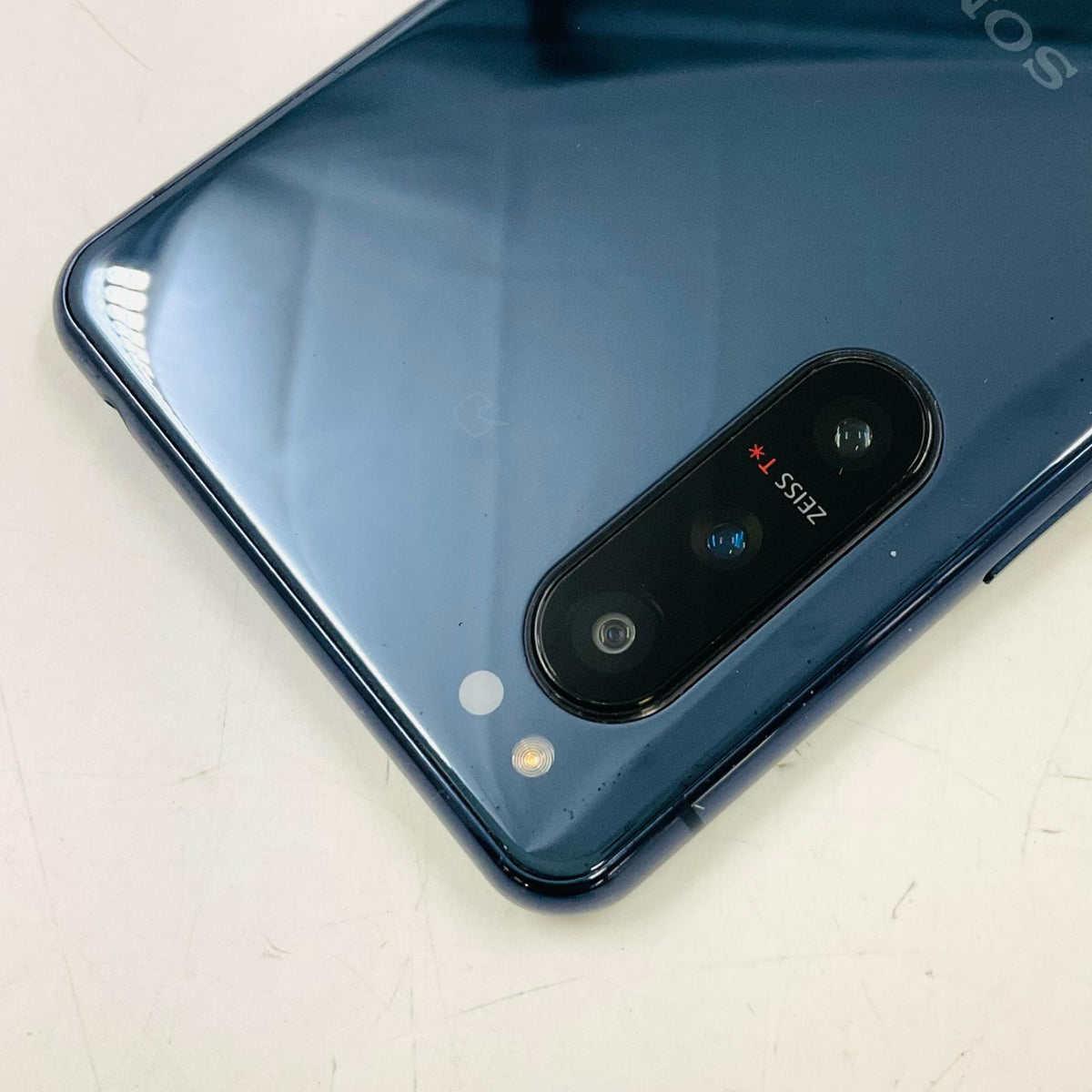 【全額返金保証】【最速発送】Sony Xperia 5 II 128GB ブルー au SOG02 白ロム 動作確認済