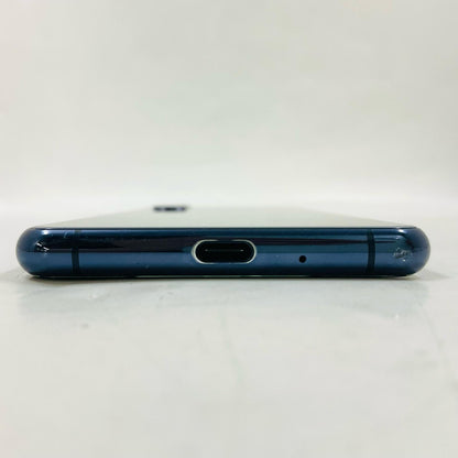 【全額返金保証】【最速発送】Sony Xperia 5 II 128GB ブルー au SOG02 白ロム 動作確認済