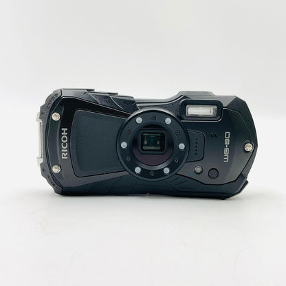 【全額返金保証】【最速発送】RICOH コンパクトデジタルカメラ WG-80 美品 動作確認済