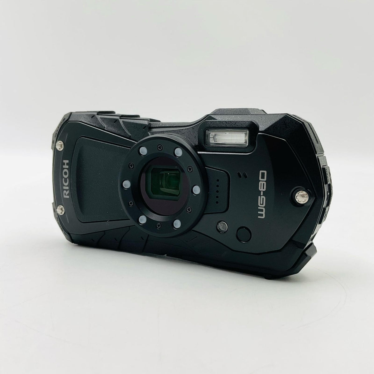 【全額返金保証】【最速発送】RICOH コンパクトデジタルカメラ WG-80 美品 動作確認済