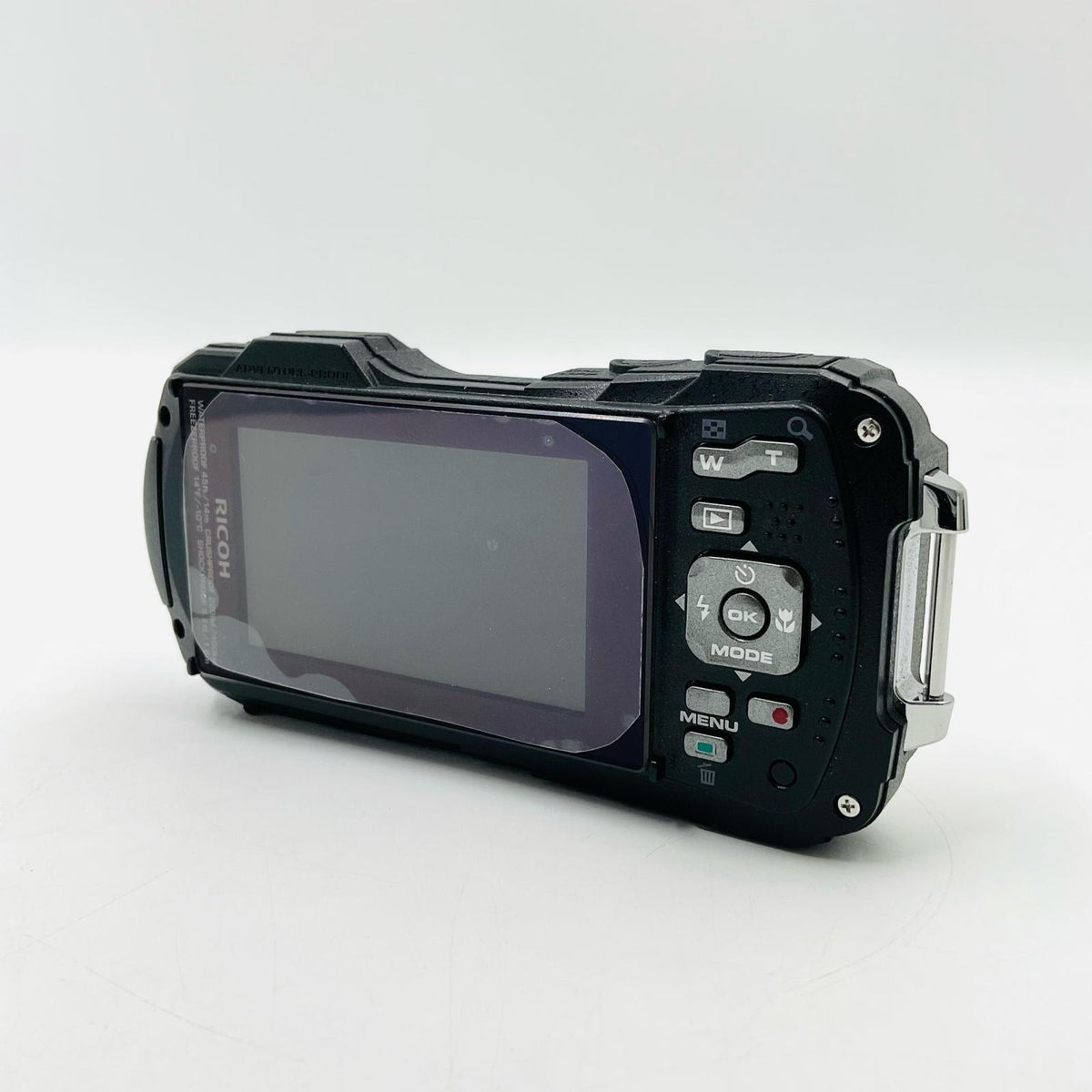 【全額返金保証】【最速発送】RICOH コンパクトデジタルカメラ WG-80 美品 動作確認済