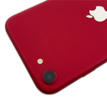 【全額返金保証】【最速発送】Apple iPhone iPhone SE（第2世代） 128GB (PRODUCT)RED docomo SIMフリー 白ロム 動作確認済 80%
