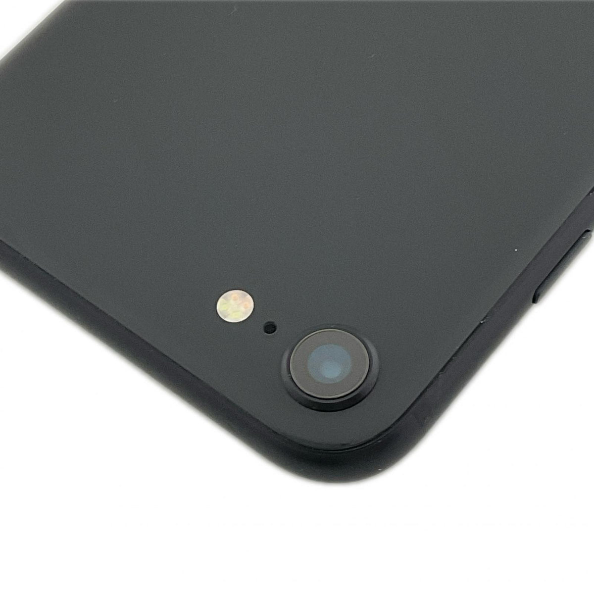【全額返金保証】【最速発送】Apple iPhone iPhone SE（第2世代） 64GB ブラック au SIMフリー 白ロム 動作確認済 80%