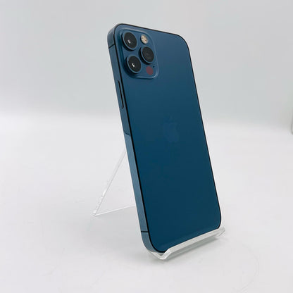 【全額返金保証】【最速発送】Apple iPhone iPhone 12 Pro 256GB パシフィックブルー Softbank SIMフリー 美品 動作確認済 80%