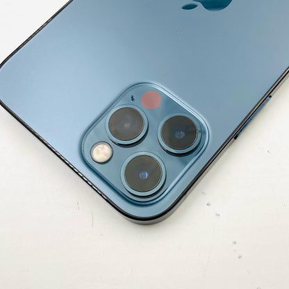 【全額返金保証】【最速発送】Apple iPhone iPhone 12 Pro 256GB パシフィックブルー Softbank SIMフリー 美品 動作確認済 80%