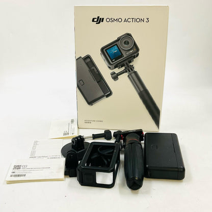 【全額返金保証】【最速発送】DJI OSMO ACTION 3 アドベンチャーコンボ 超美品 動作確認済