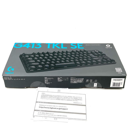 【全額返金保証】【最速発送】Logicool メカニカル ゲーミング キーボード G413 TKL SE 美品 動作確認済