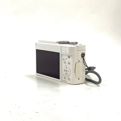 【全額返金保証】【最速発送】Panasonic コンパクトデジタルカメラ LUMIX DC-TZ99 ホワイト 美品 動作確認済
