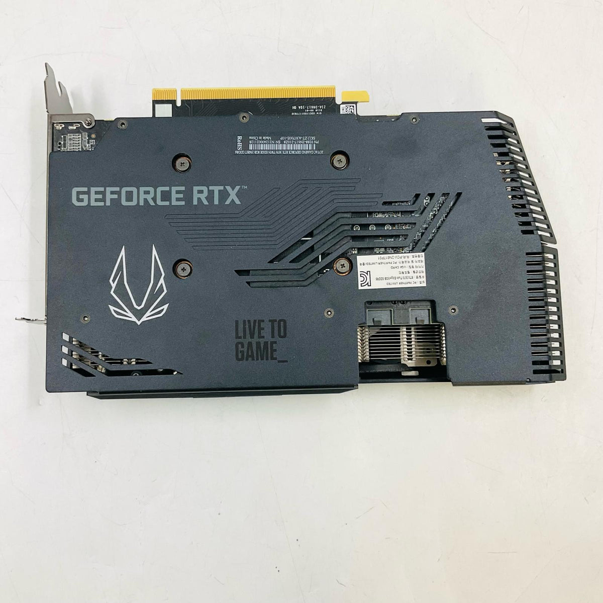 【全額返金保証】【最速発送】ZOTAC ZOTAC GAMING GeForce RTX 3070 Twin Edge ZT-A30700E-10P 美品 動作確認済