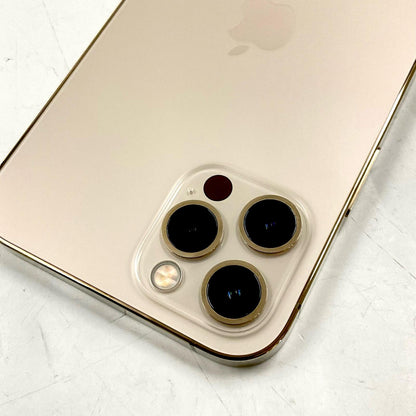 【全額返金保証】【最速発送】Apple iPhone iPhone 12 Pro 256GB ゴールド au SIMフリー 白ロム 動作確認済 82%