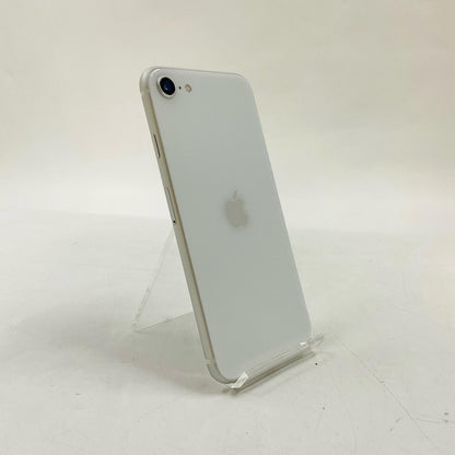【全額返金保証】【最速発送】Apple iPhone iPhone SE（第2世代） 64GB ホワイト au SIMフリー 白ロム 動作確認済 77%