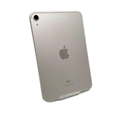 【全額返金保証】【最速発送】Apple iPad mini 8.3インチ 第6世代 256GB スターライト WiFi+Cellular SIMフリー 白ロム 美品 動作確認済