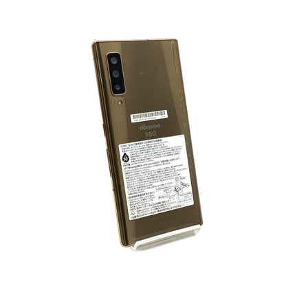 【全額返金保証】【最速発送】FNCT arrows NX9 128GB ゴールド docomo SIMフリー F-52A 白ロム 動作確認済