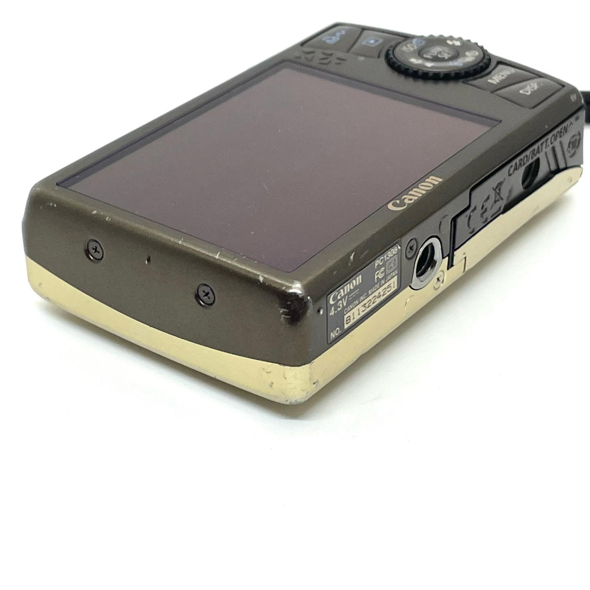 【最速発送】 コンパクトデジタルカメラ IXY DIGITAL 920 IS ゴールド【難有】