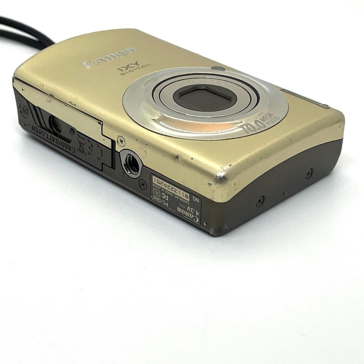 【最速発送】 コンパクトデジタルカメラ IXY DIGITAL 920 IS ゴールド【難有】