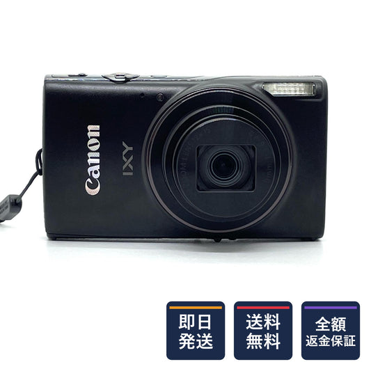 【全額返金保証】【最速発送】 コンパクトデジタルカメラ IXY 650 m ブラック 美品 動作確認済