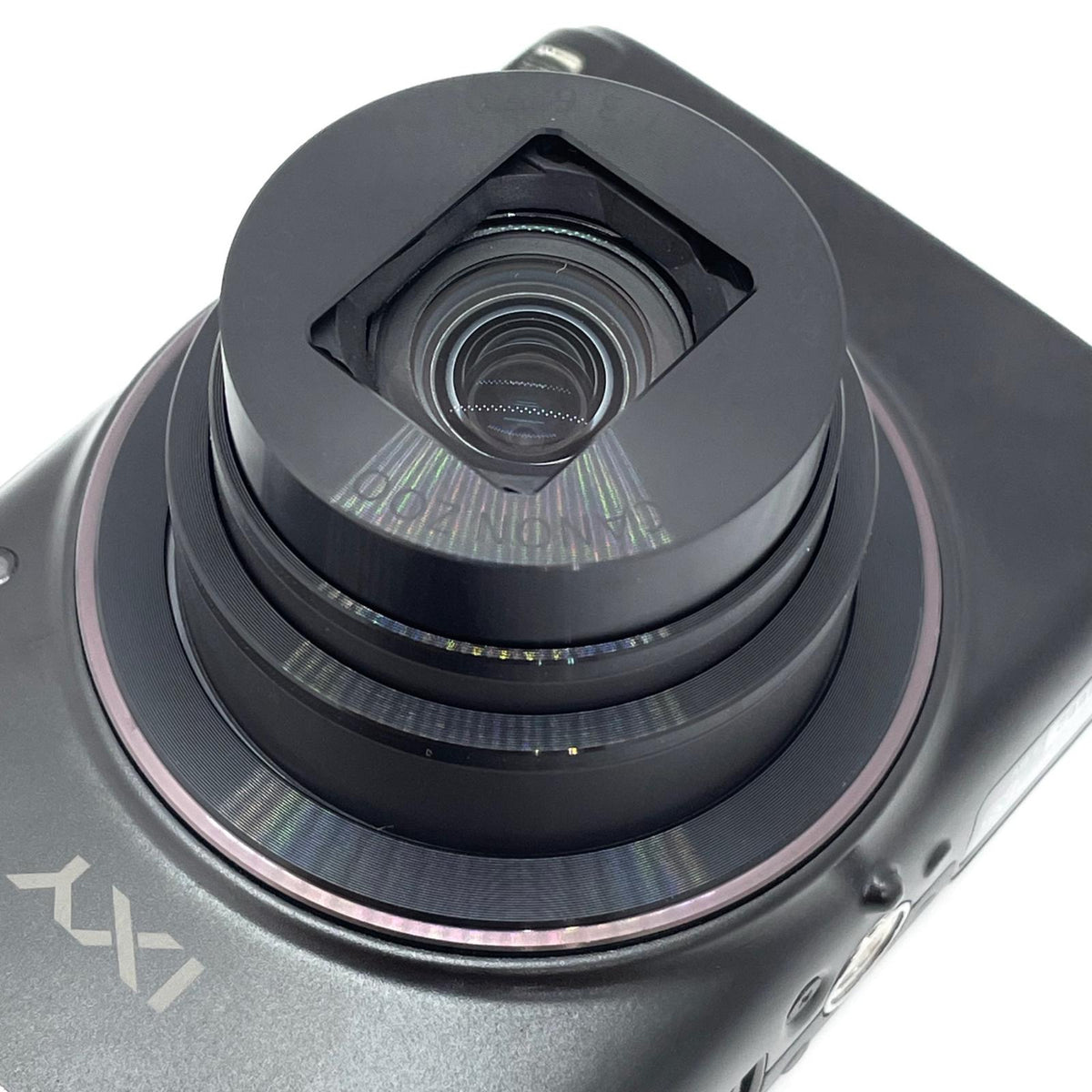 【全額返金保証】【最速発送】 コンパクトデジタルカメラ IXY 650 m ブラック 美品 動作確認済