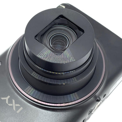 【全額返金保証】【最速発送】 コンパクトデジタルカメラ IXY 650 m ブラック 美品 動作確認済