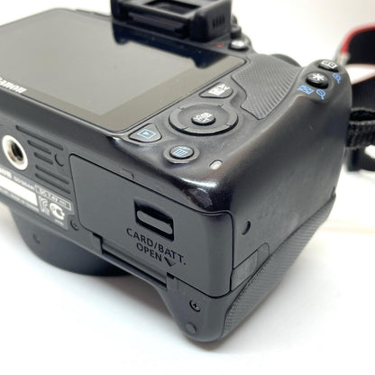 【全額返金保証】【最速発送】 デジタル一眼 EOS Kiss X7 EF-S18-55 IS STM レンズキット 動作確認済