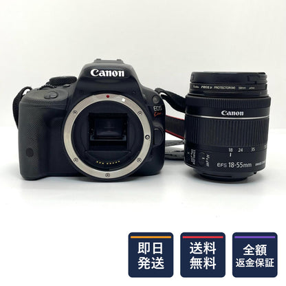 【全額返金保証】【最速発送】 デジタル一眼 EOS Kiss X7 EF-S18-55 IS STM レンズキット 動作確認済