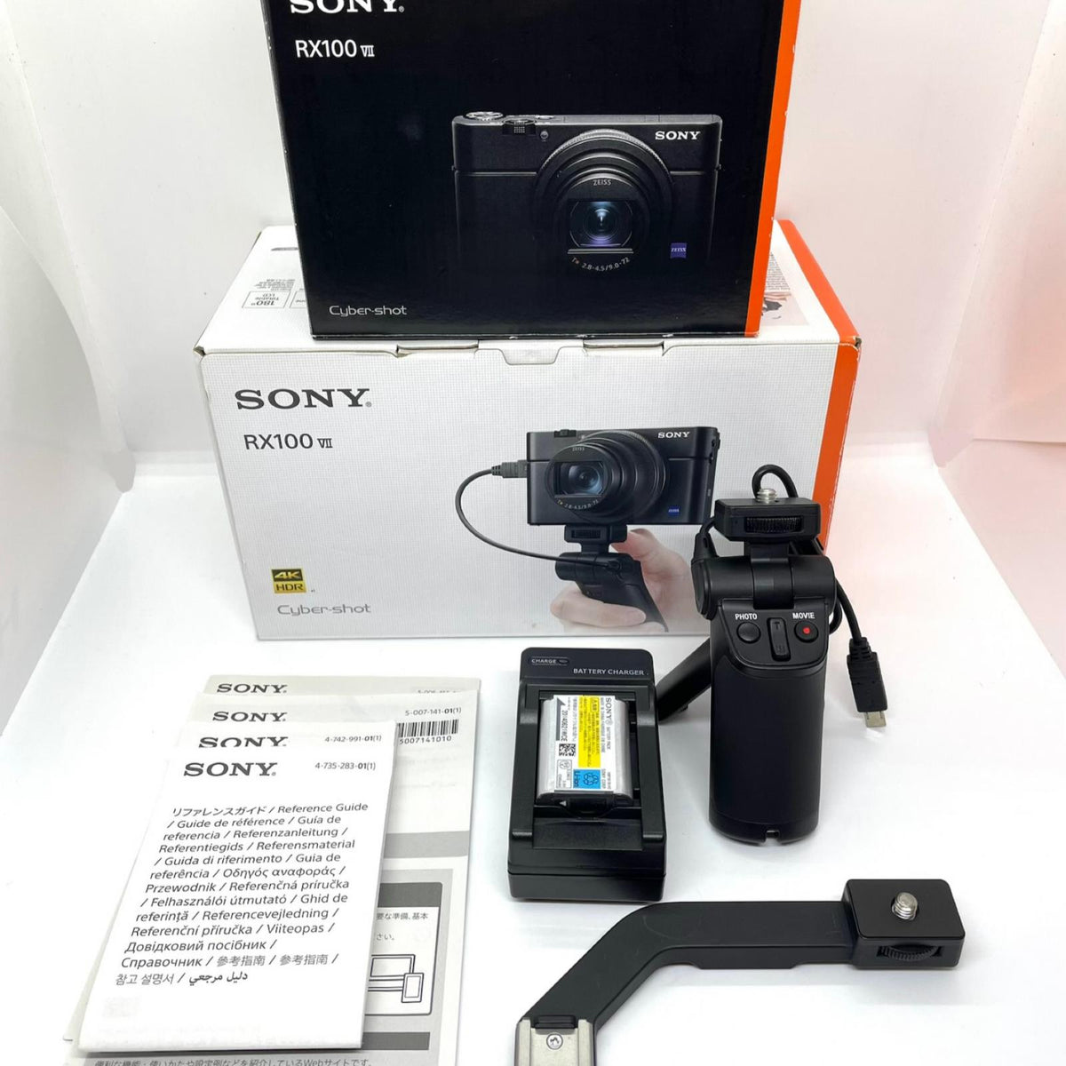 【全額返金保証】【最速発送】 コンパクトデジタルカメラ サイバーショット DSC-RX100M7G シューティンググリップキット 動作確認済