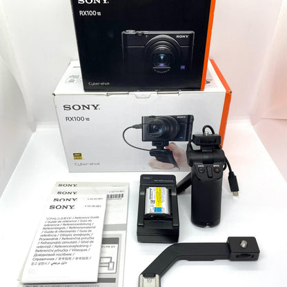 【全額返金保証】【最速発送】 コンパクトデジタルカメラ サイバーショット DSC-RX100M7G シューティンググリップキット 動作確認済