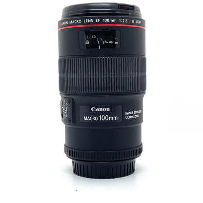 【全額返金保証】【最速発送】 EF100mm F2.8L マクロ IS USM 動作確認済