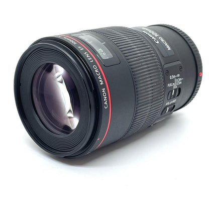 【全額返金保証】【最速発送】 EF100mm F2.8L マクロ IS USM 動作確認済