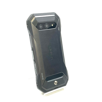 【全額返金保証】【最速発送】京セラ TORQUE 5G 128GB ブラック au KYG01 白ロム 美品 動作確認済
