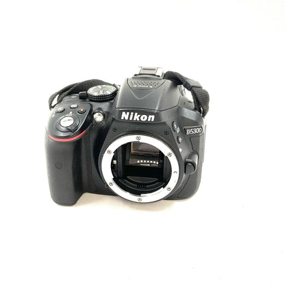 【全額返金保証】【最速発送】Nikon デジタル一眼 D5300 ボディ ブラック 動作確認済