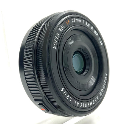 【最速発送】FUJIFILM フジノンレンズ XF27mmF2.8 R WR【難有】