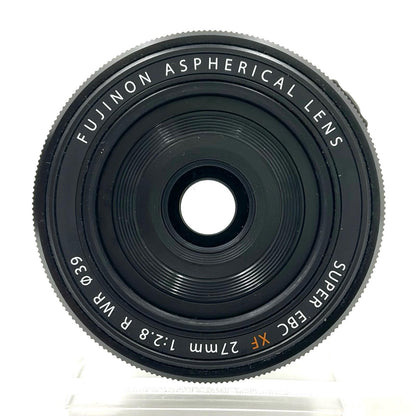 【最速発送】FUJIFILM フジノンレンズ XF27mmF2.8 R WR【難有】