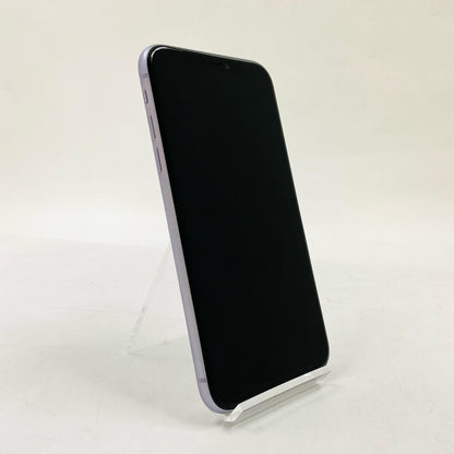 【全額返金保証】【最速発送】Apple iPhone iPhone 11 128GB パープル Softbank 白ロム 動作確認済 77%