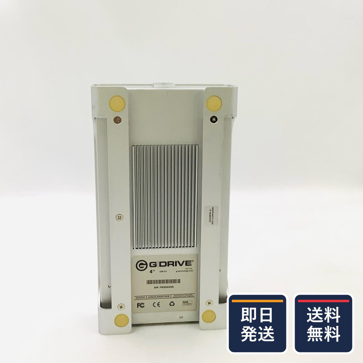 【全額返金保証】【最速発送】HGST G-DRIVE 4TB 0G02930 美品 動作確認済