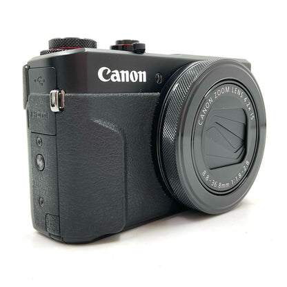 【全額返金保証】【最速発送】Canon コンパクトデジタルカメラ PowerShot G7 X Mark II 美品 動作確認済