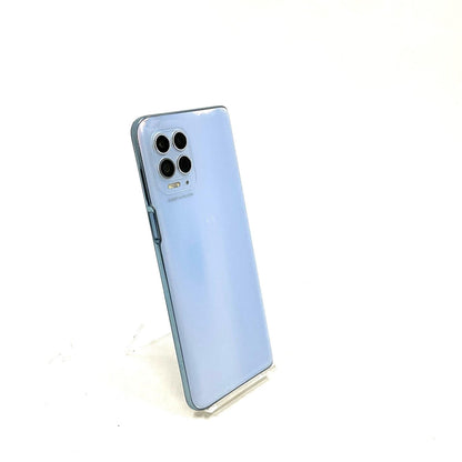 【全額返金保証】【最速発送】Motorola moto g 100 128GB イリディセントスカイ SIMフリー XT2125-4 白ロム 動作確認済