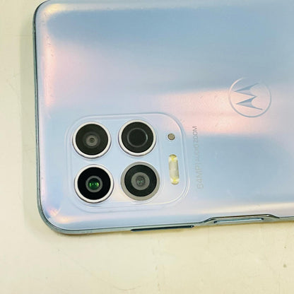 【全額返金保証】【最速発送】Motorola moto g 100 128GB イリディセントスカイ SIMフリー XT2125-4 白ロム 動作確認済