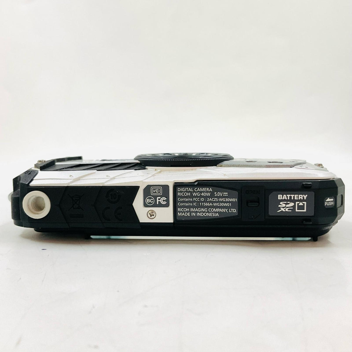 【全額返金保証】【最速発送】RICOH コンパクトデジタルカメラ WG-40W [ホワイト] 動作確認済