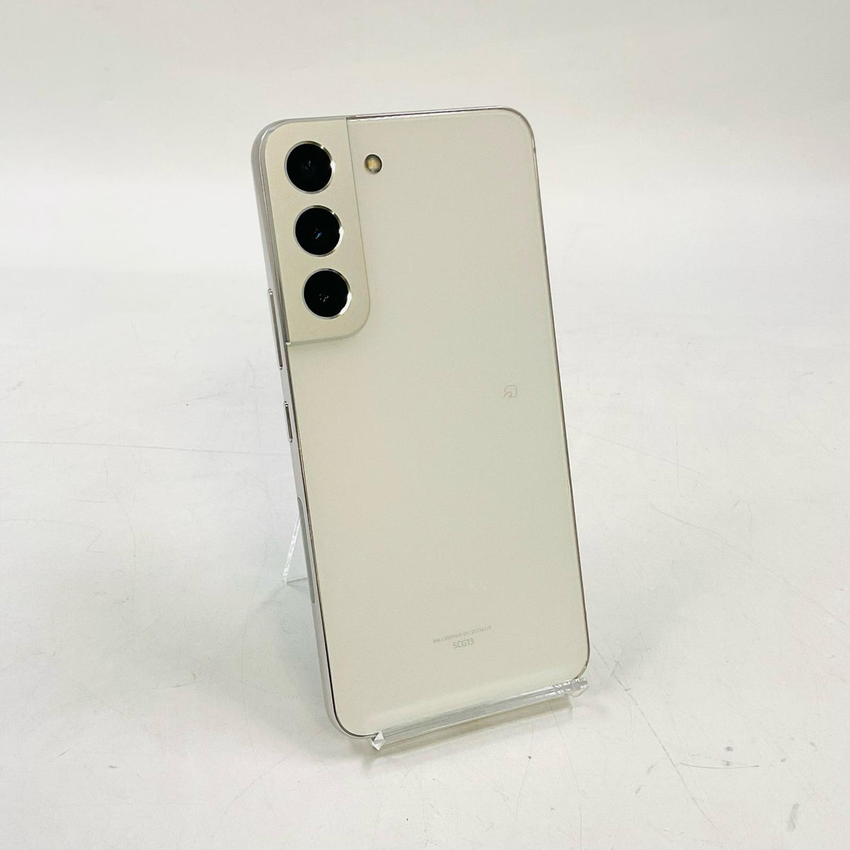 【全額返金保証】【最速発送】SAMSUNG Galaxy S22 256GB ファントムホワイト au SCG13 白ロム 美品 動作確認済