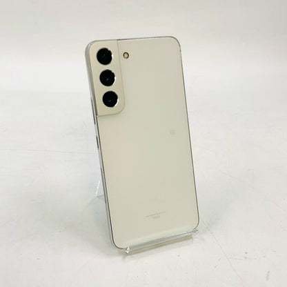 【全額返金保証】【最速発送】SAMSUNG Galaxy S22 256GB ファントムホワイト au SCG13 白ロム 美品 動作確認済