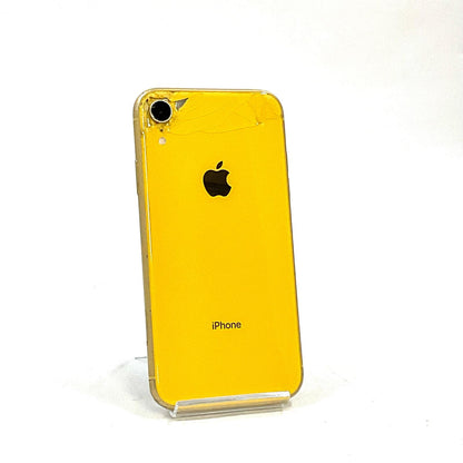 【最速発送】Apple iPhone iPhone XR 128GB イエロー docomo SIMフリー 白ロム【難有】 81%