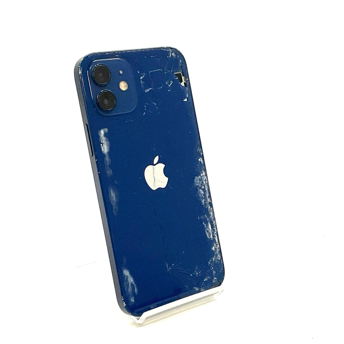 【最速発送】Apple iPhone iPhone 12 128GB ブルー au 白ロム【難有】 76%